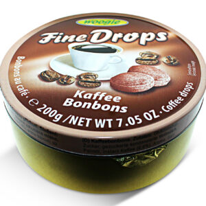 Woogie Fine Drops Sanded Coffee Candy Tin – Austria Import