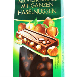 Maitre Truffout Milk Chocolate Whole Hazelnut Bar – Austria