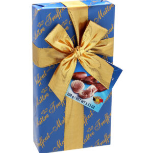 Maitre Truffout Sea Shell Pralines Blue Ribbon Box – Belgium