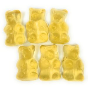 Golden Champagne Bear Gummy, Non-Alcoholic Belgian Bulk