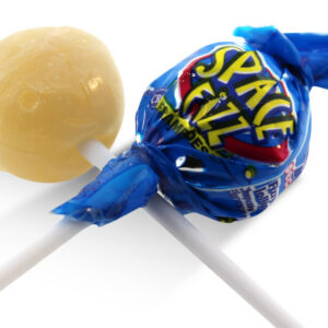 Zaza Space Fizz Blue Lollipops – Brazil Import, Bulk