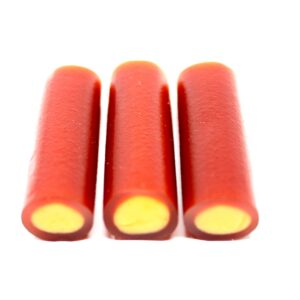 Rhubarb & Lemon Rolls Soft Candy – Denmark Import, Bulk