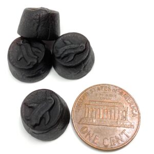 Toms Pinguine Salty Licorice Pastilles, Danish Bulk