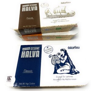 Organic Honey Halva Classic Recipe 75g – Greece Import