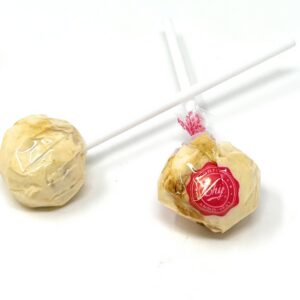 Dunderklubba Salty Licorice Center Lollipops, Sweden