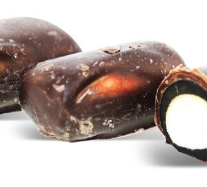 Dark Chocolate Covered Black Licorice Rockies, White Center