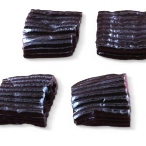 Finnska Black Licorice Ripples – Finland Import, Bulk