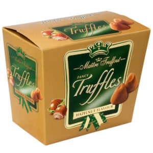 Maitre Truffout Fancy Gold Hazelnut Truffles – Belgium Import