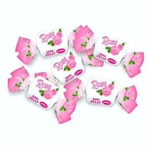 Pallas Greek Rose Water Sugar-Dusted Jellies – Greece Import, Bulk