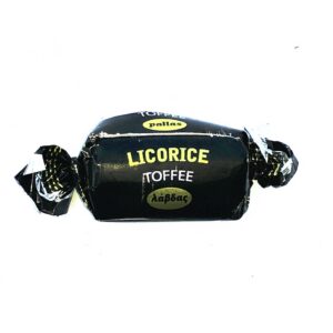 Pallas Black Licorice Toffee – Greece Import, Bulk