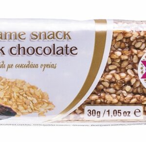 Jannis Sesame and Dark Chocolate Crunch Bar 30g, Greece