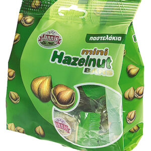 Jannis Mini Hazelnut Crunch Bars, Greek Confection