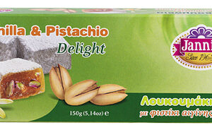 Jannis Pistachio Vanilla Greek Delight, Boxed