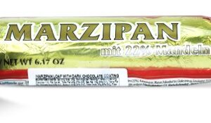 Maitre Truffout Marzipan Bar with Dark Chocolate 175g – Germany