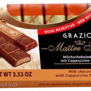 Maitre Truffout Grazioso Milk Chocolate Cappuccino Bars