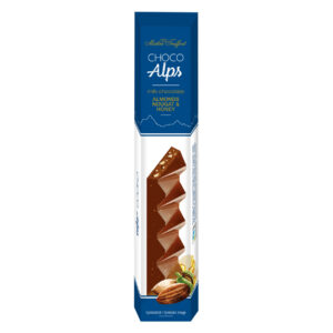 Maitre Truffout Chocolate Alps Honey Nougat Almond Bar