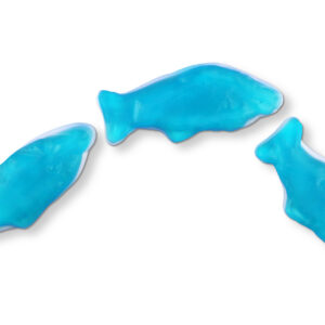 Gustaf Blue Raspberry Gummi Dolphins – Holland Import, Bulk