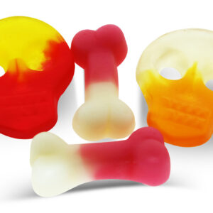 Gustaf Skulls & Bones Fruit Gummies, Novelty Shapes, Holland