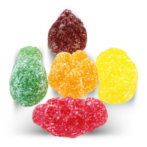 Gustaf Sanded Fruit Salad Gummies, Sugar-Coated, Holland