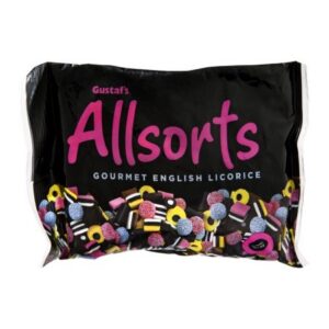 Gustaf Licorice Allsorts, Assorted Dutch Licorice, Holland