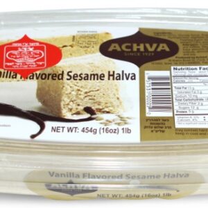 Achva Sesame Halva Marble Tub, Israeli Halva, Israel