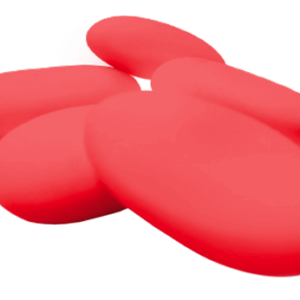 Red Almond Dragees Thin Shell, Gluten Free, Italy