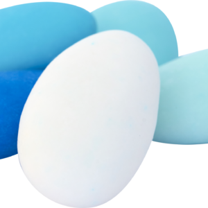 Blue Shades Almond Dragees with Vanilla, Italy