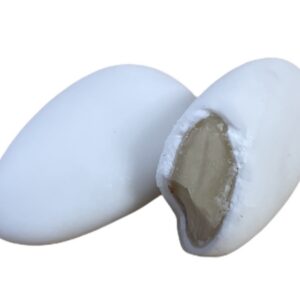 Italian White Almond Confetti Dragees, Pistachio Flavor Bulk