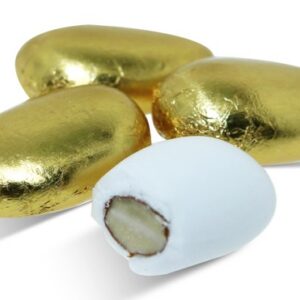 Crispo Gold Foil Almond Confetti, Incartata Oro, Italy