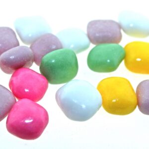 Mangini Coreani Fruit Pastilles, Licorice Center, Italy
