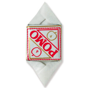 Mangini Pomo Apple Square Hard Candy from Italy