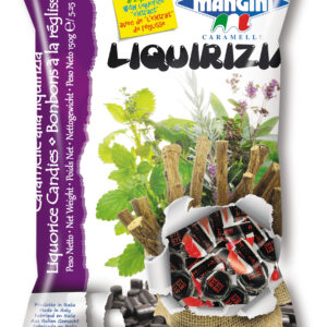 Mangini Bye Liquirizia Mini Licorice Candy, Italy