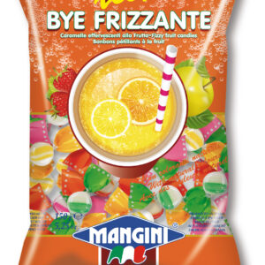 Mangini Bye Frizzante Fruit Candy, Imported from Italy