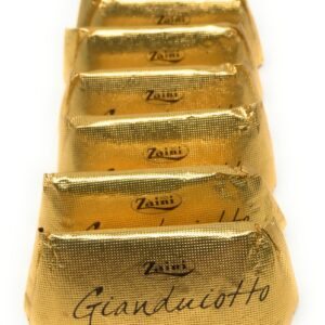Zaini Gianduiotto Hazelnut Chocolate Gold Foil Italy