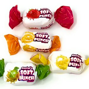 Gustaf’s Assorted Soft Punch Chews, Bulk Candy