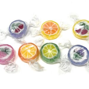 Astra Patterned Citrus Wrapped Hard Candy, Poland