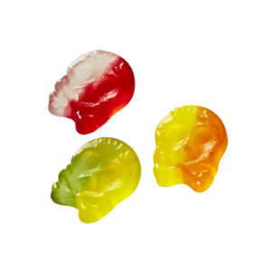 Bubs Godis Micro Skulls Fruit Gummies from Sweden