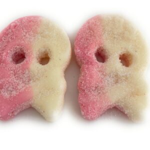 Bubs Godis Sour Strawberry Foam Skull Gummy – Sweden