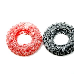 Act Strawberry and Licorice Wheels from Sweden