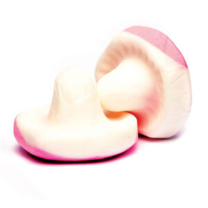 Malaco Strawberry Marshmallow Mushrooms from Sweden