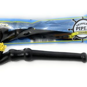 Malaco Skipper’s Pipe Sea Salt Licorice 25pc, Sweden