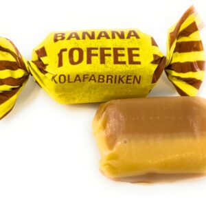 Kolafabrikens Banana Caramel – Bulk from Sweden