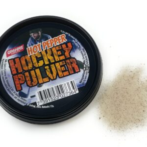 Hockey Salty Licorice Powder with Pepper, Swedish 12g 15-Pack