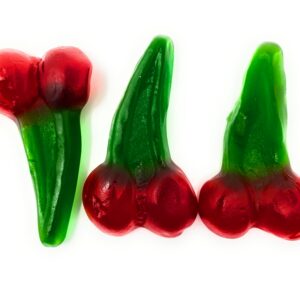 Double Cherries Gummy Candy, Spanish Bulk