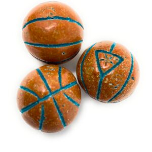 Basketballs Gum Balls – Imported Spanish Bulk Candy