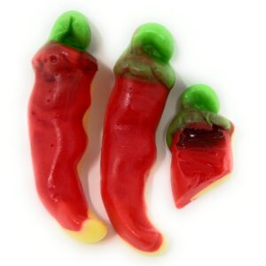 Chili Pepper Jam Filled Gummies, Spain Bulk Candy