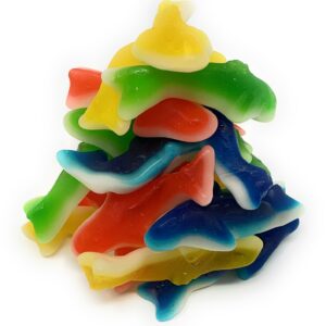 Kervan Gummy Sharks Assorted Color Bulk Candy – Turkey