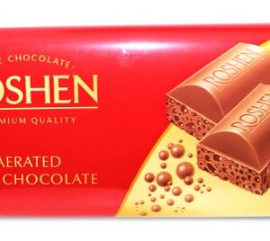 Roshen Milk Aerated Chocolate Bars from Ukraine