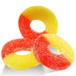 Albanese Gummi Peach Rings Bulk Gummy Candy – USA