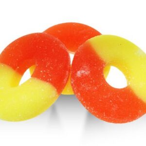 Albanese Sugar Free Gummi Peach Rings Bulk – USA